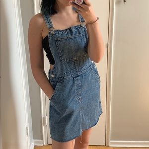 H&M Denim Overall Dress